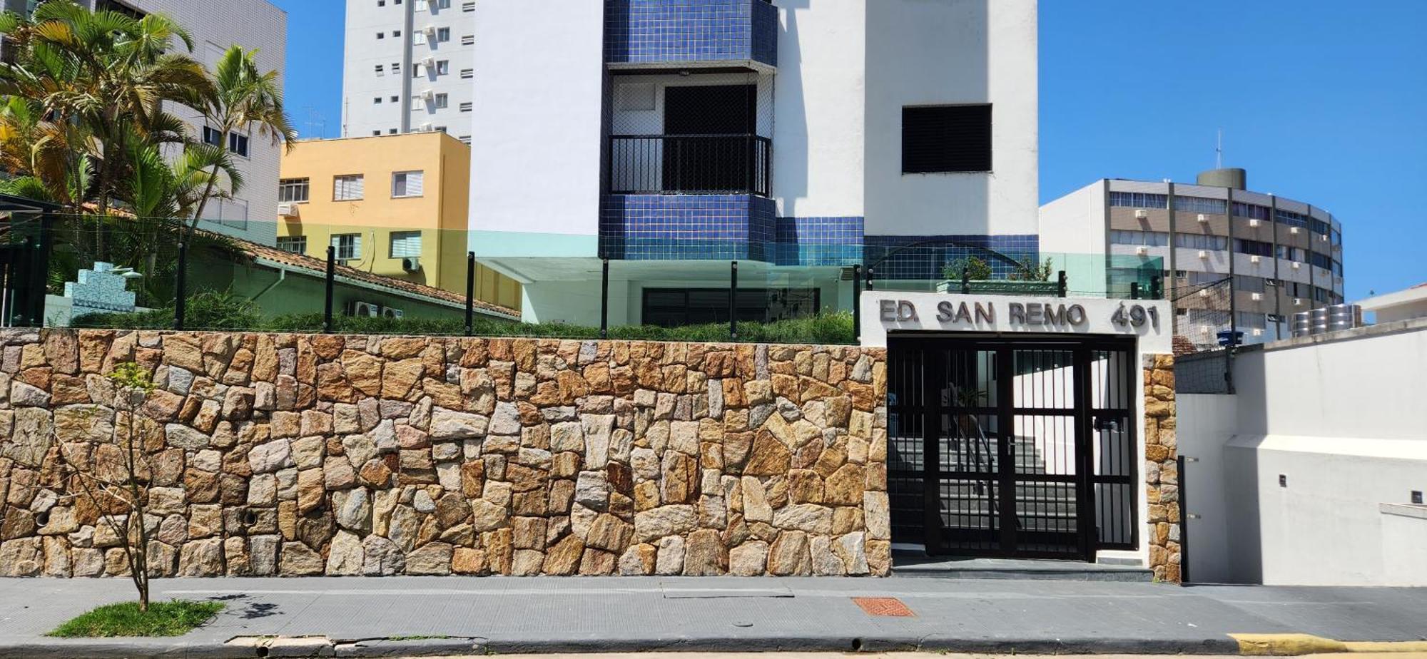 San Remo Apartamento Praia Do Tombo Guaruja Exterior photo